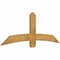 Ekena Millwork Bellingham Rough Sawn Timber Gable Bracket, Western Red Cedar, 72"W x 27"H x 2"D x 6"F, 9/12 Pitch GBW072X27X0206BEL00RWR - alternate 2